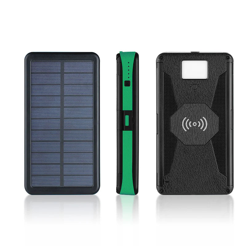 High-Capacity 20000mAh Magnetic Solar Power Bank - Ultimate Portable Charging Solution