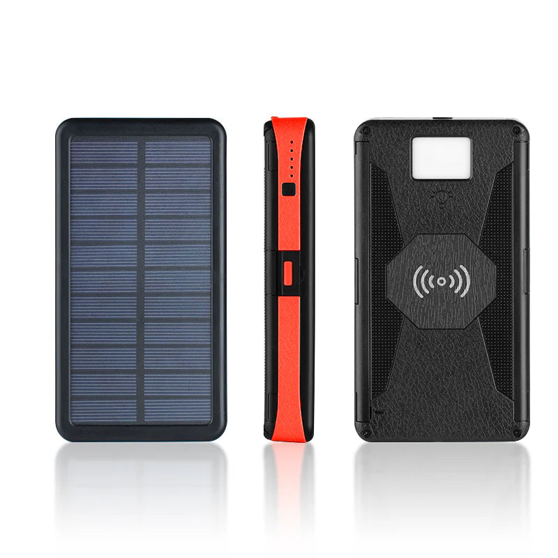 High-Capacity 20000mAh Magnetic Solar Power Bank - Ultimate Portable Charging Solution
