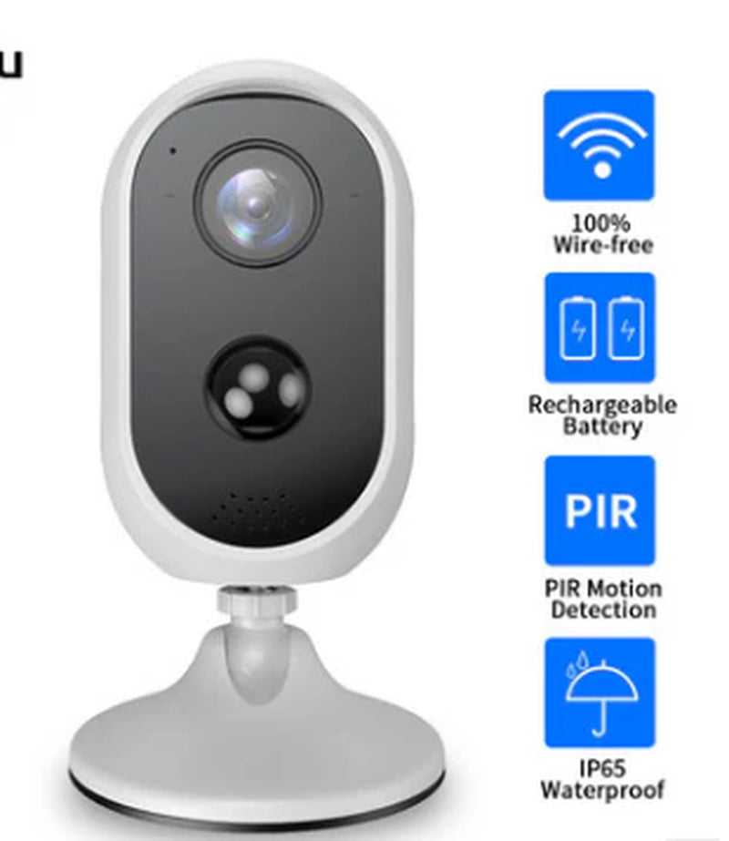 Ultimate Wireless Outdoor Security Camera - Weatherproof, Smartphone Access, Clear Night Vision