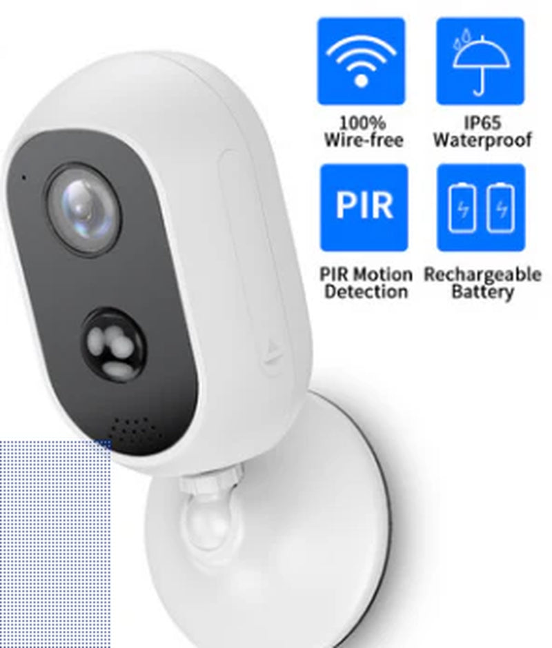 Ultimate Wireless Outdoor Security Camera - Weatherproof, Smartphone Access, Clear Night Vision